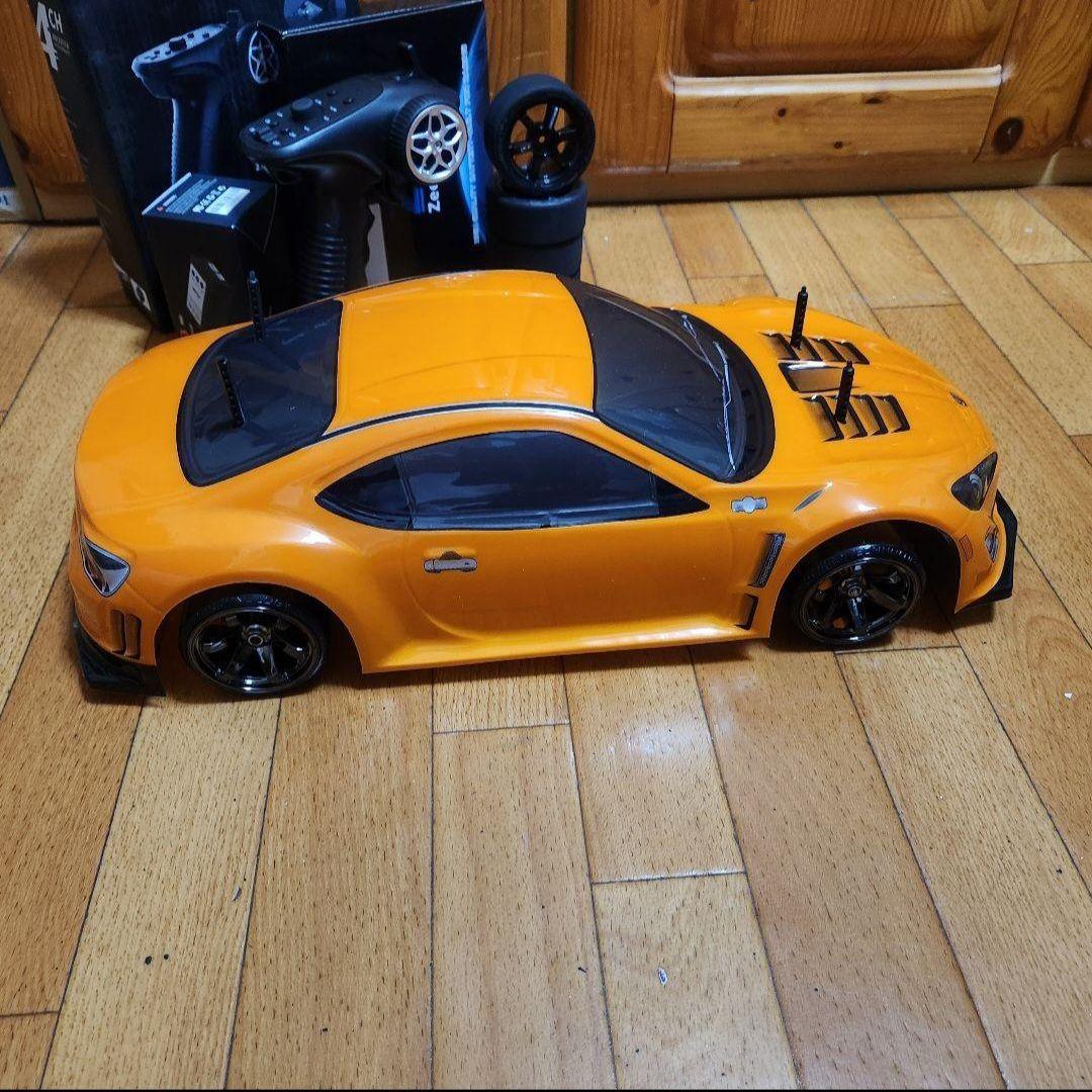 タミヤ ドリフト ラジコン フルセット　TA04　オレンジ　86　　　　tt01