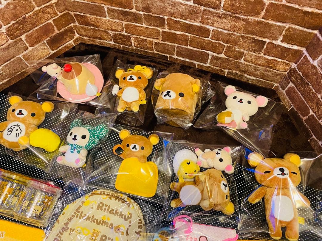 ①激レア❗️初期リラックマ ぬいぐるみと文房具まとめ売り！大量