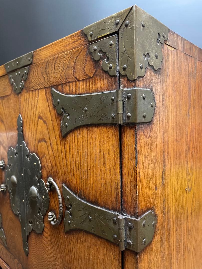 アンティーク　時代箪笥　小引き出し