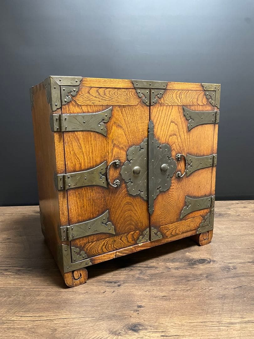 アンティーク　時代箪笥　小引き出し