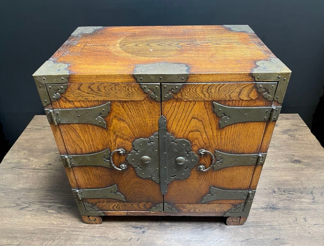 アンティーク　時代箪笥　小引き出し