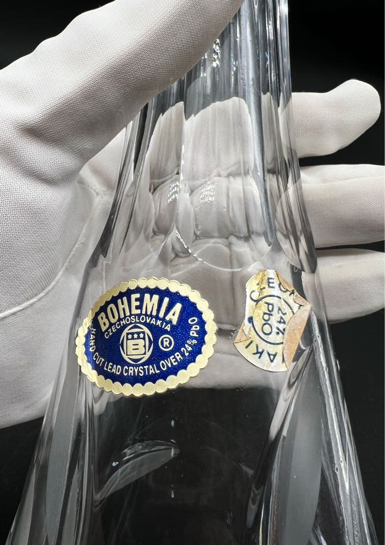 Bohemia Crystal ボヘミア クリスタル デキャンタ1860g 酒器
