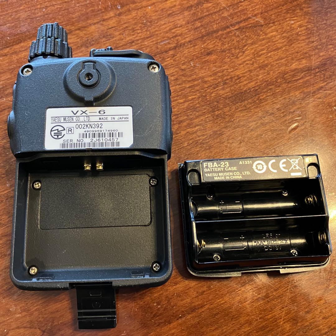 YAESU VX-6 144/430MHzデュアルバンドトランシーバー