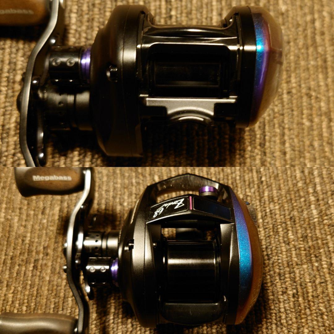 新品未使用世界100台限定メガバス13ゾンダ68L ヘッジホッグカスタム レフト