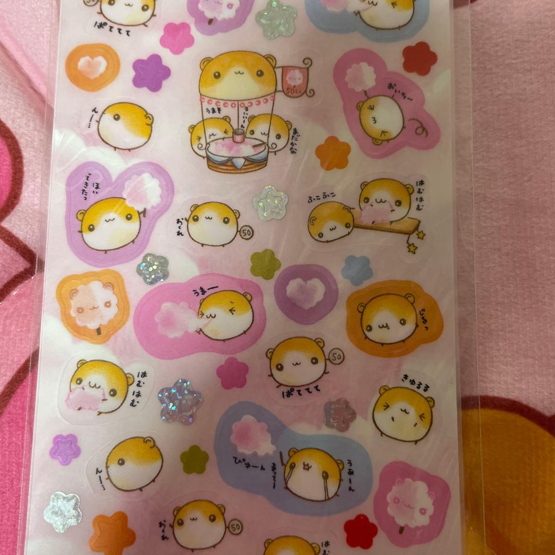 み**様 クーリア　ハムハムわたあめ　シール　平成レトロ　当時物