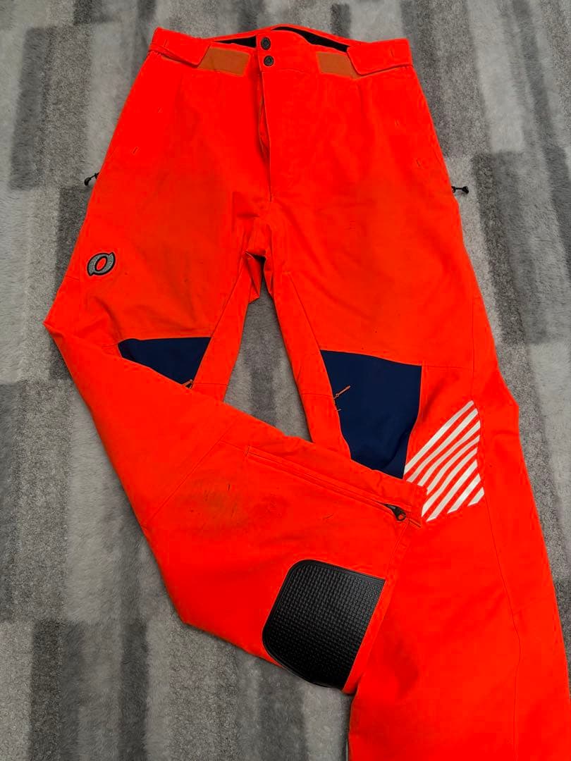 【非売品モデル】ONYONE オレンジ/ネイビー スキーウェア Oサイズ