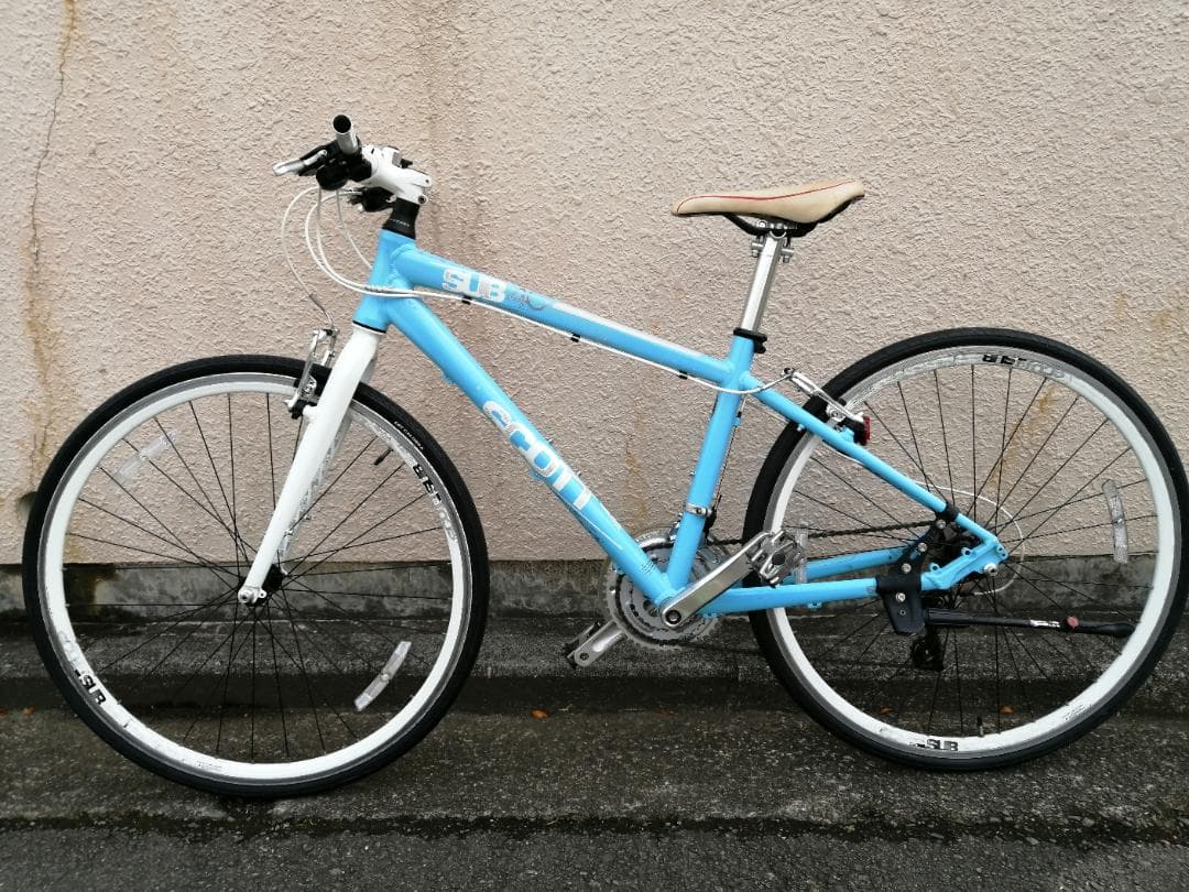 横浜 SCOTT スコット SUB40 700C 3×8速 カスタム 引取希望