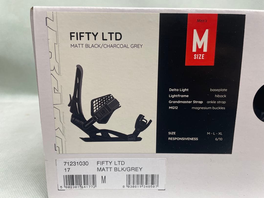 DRAKE 23-24 FIFTY LTD MATT BLACK Mサイズ 中古