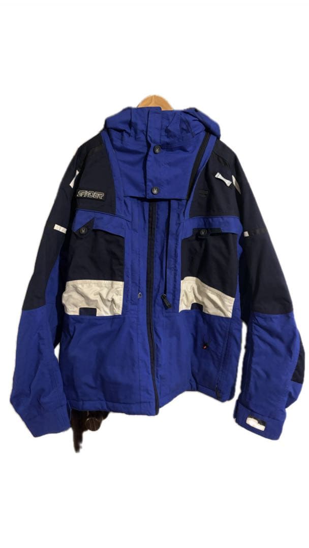 スキー Spyder USA Ski board Jacket Blue