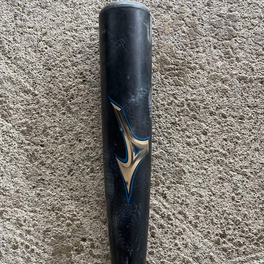 Mizuno 軟式バット レガシー ブラック/ブルー