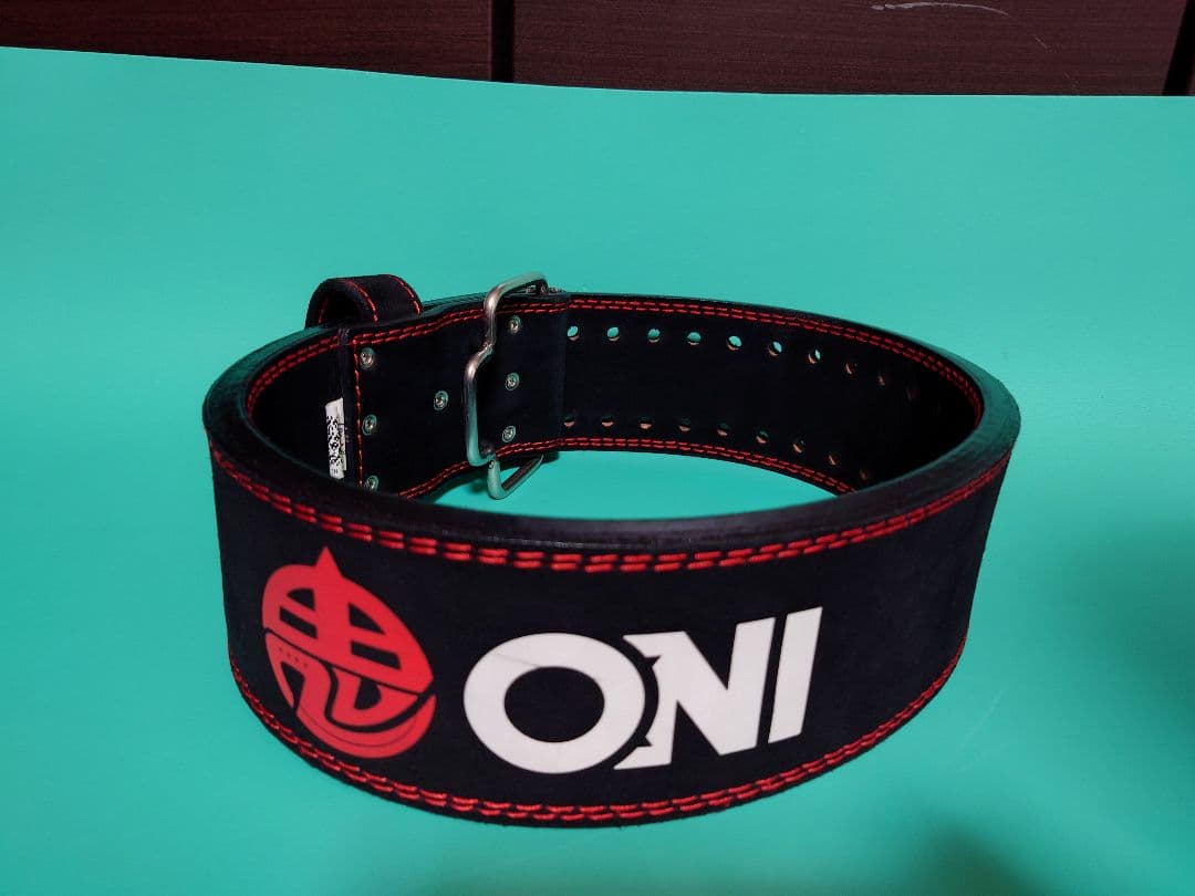 ONI 鬼 パワーベルト フックバックルベルトMサイズ 13mm