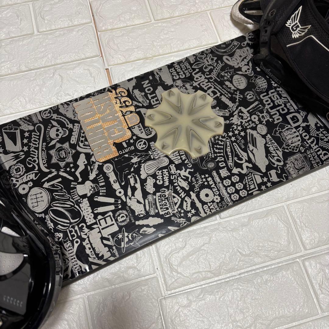 Burton CLASH 155×FREE STYLE (Ｌ)スノーボードセット