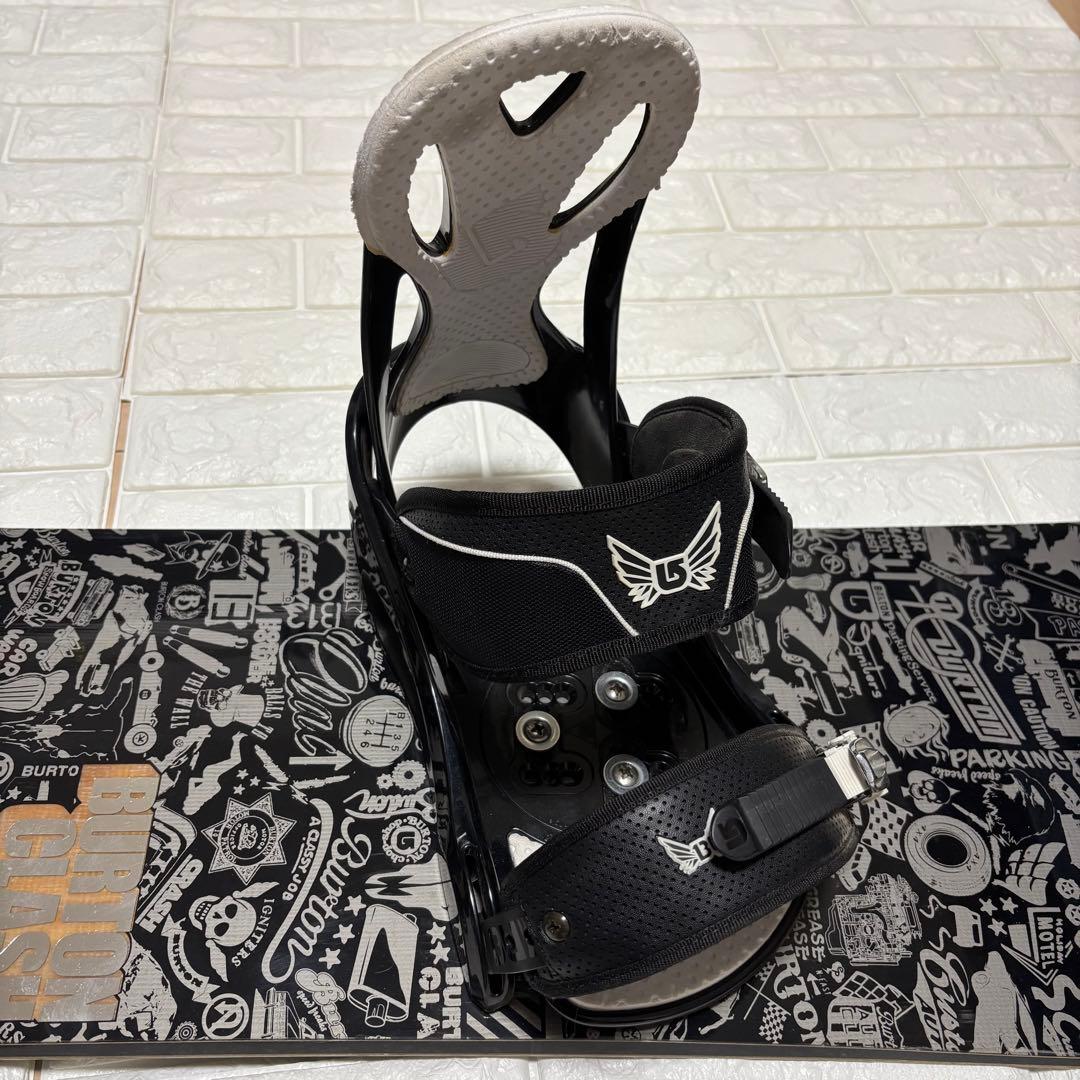 Burton CLASH 155×FREE STYLE (Ｌ)スノーボードセット