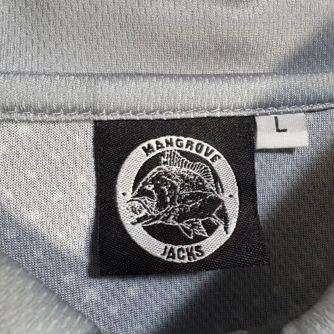 マングローブ ジャックス フィッシングシャツ 釣り魚 Lサイズ速乾性