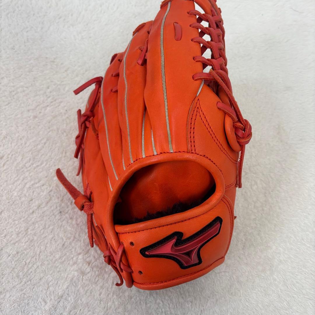 美品 使用感少なめMizuno Will Drive 軟式グローブ オレンジ