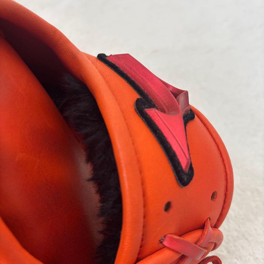 美品 使用感少なめMizuno Will Drive 軟式グローブ オレンジ