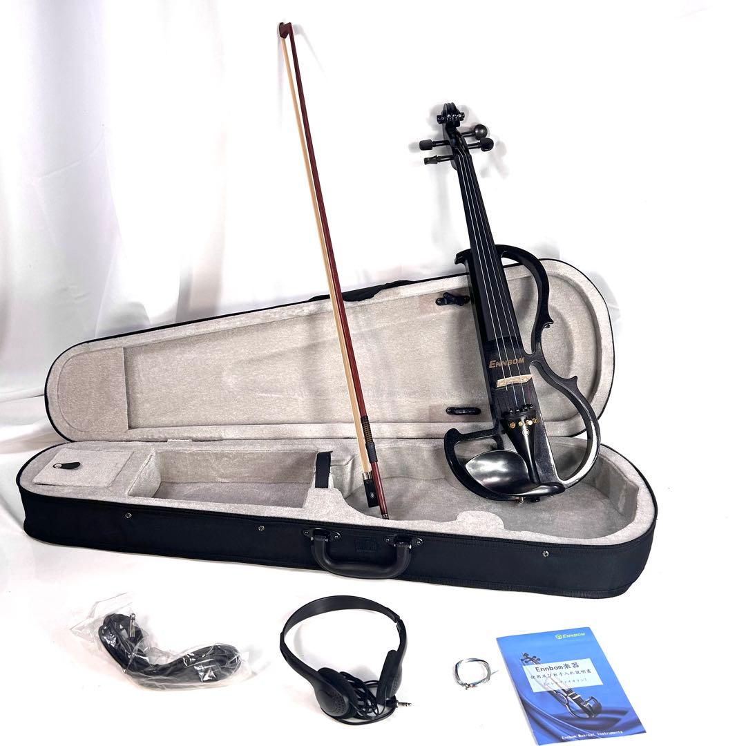 【送料無料】ENNBOM サイレント エレキバイオリン HVPV-30 4/4