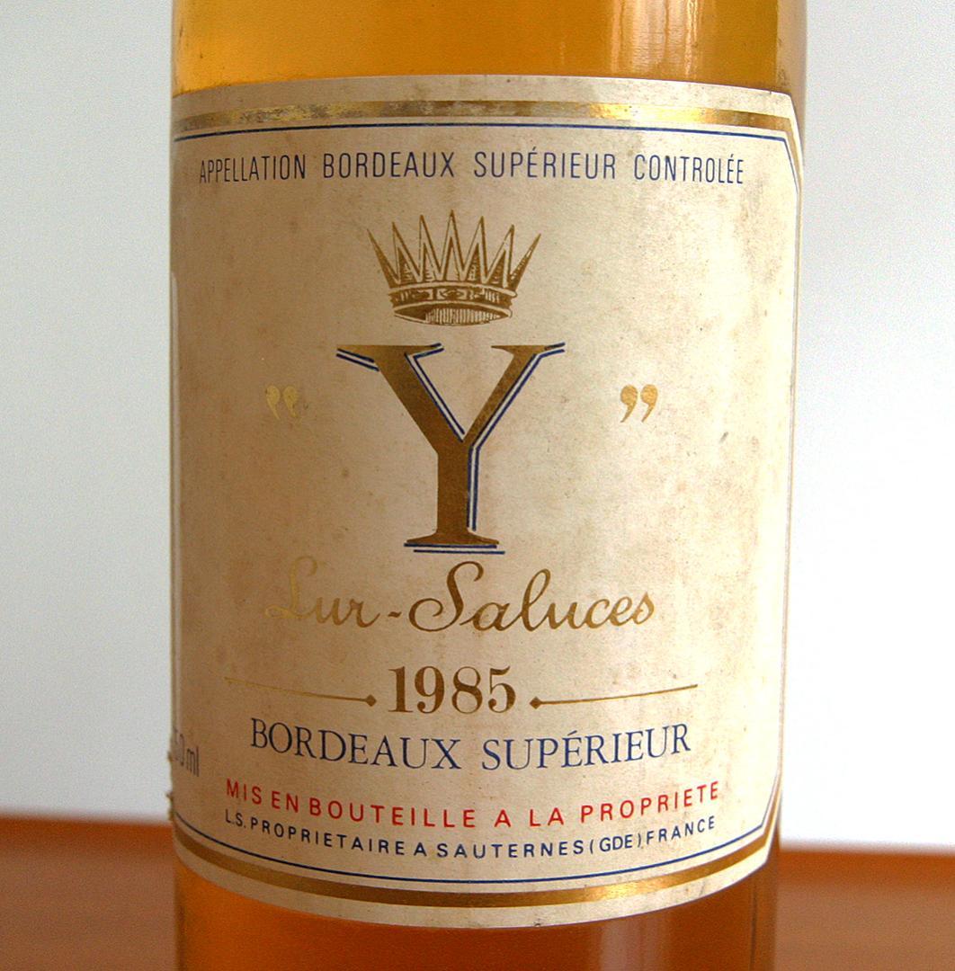 イグレック・ド・シャトー・ディケム 1985