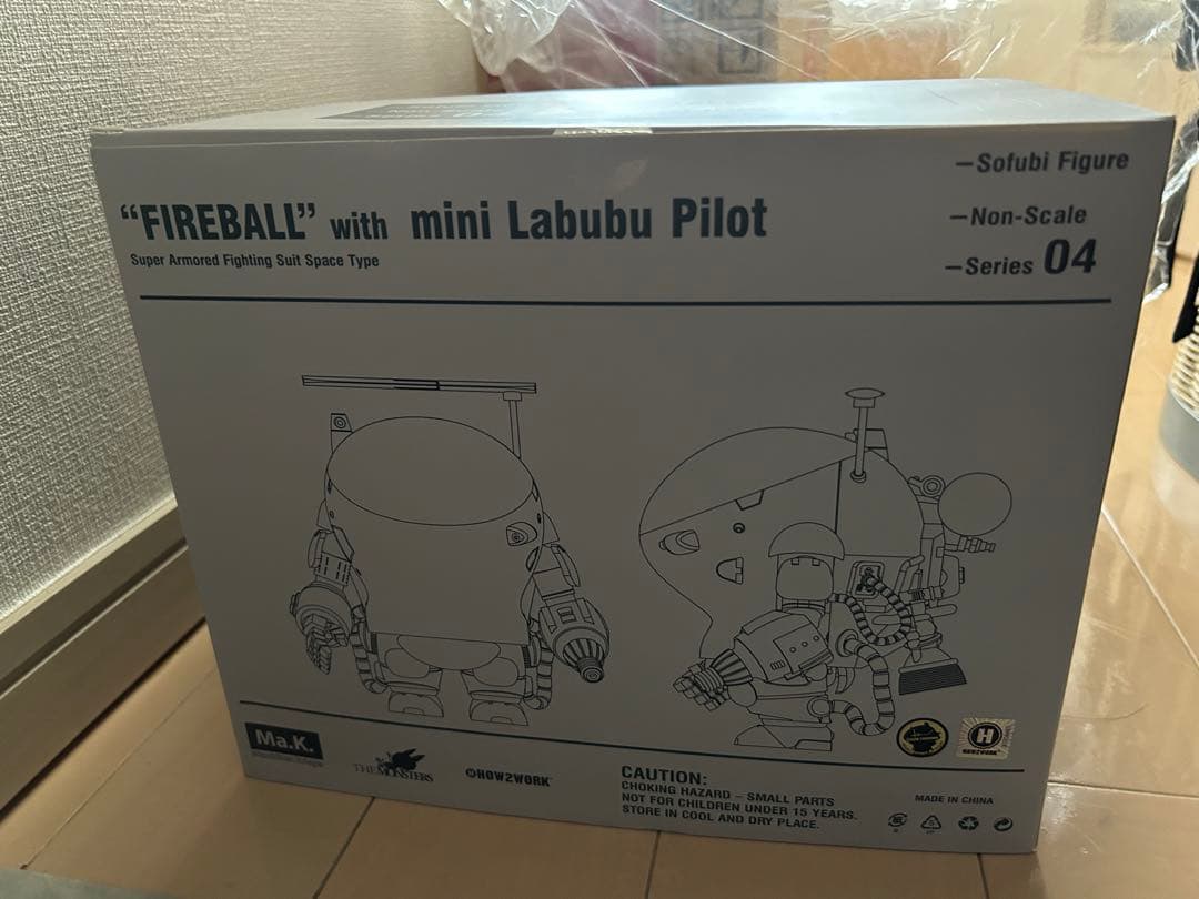 その他 HOW2WORK FIREBALL with mini LABUBU PILOT