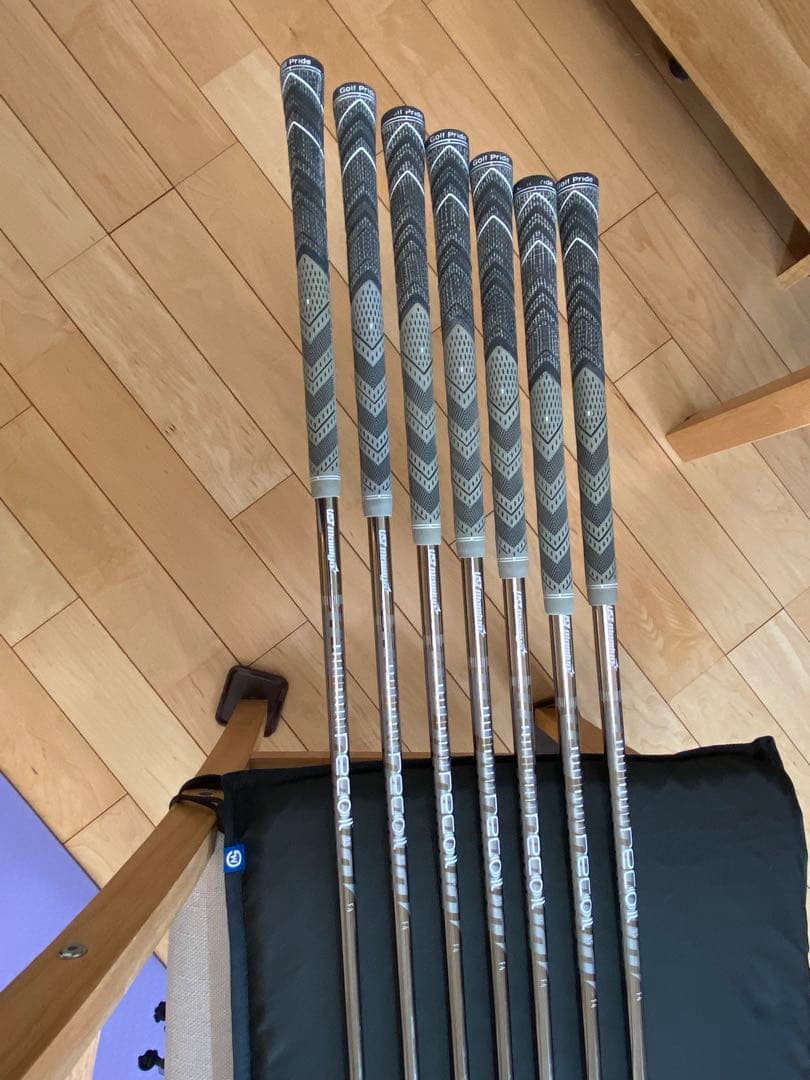 PING i210アイアンU〜5番号　7本セット