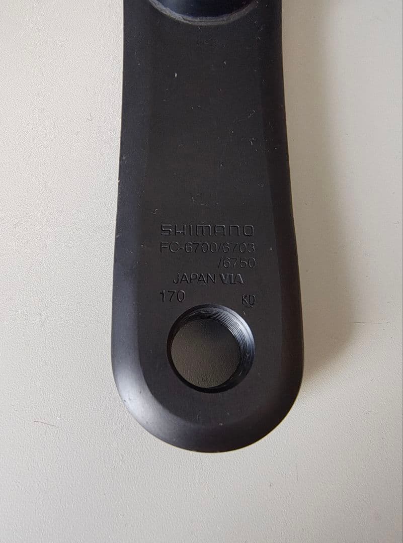 パワーメーター　４iiii Precision FC-6700クランク