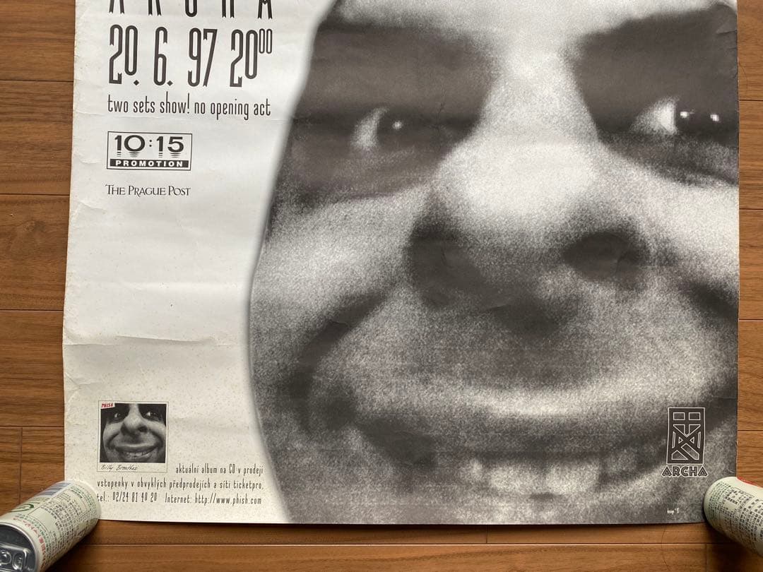 激レア！ヴィンテージ PHISH Billy Breathes ライブ・ポスター