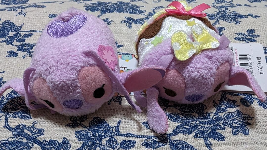 ディズニー　エンジェル　まとめて　ぬいぐるみバッジ　ツムツム　ぬいもーず