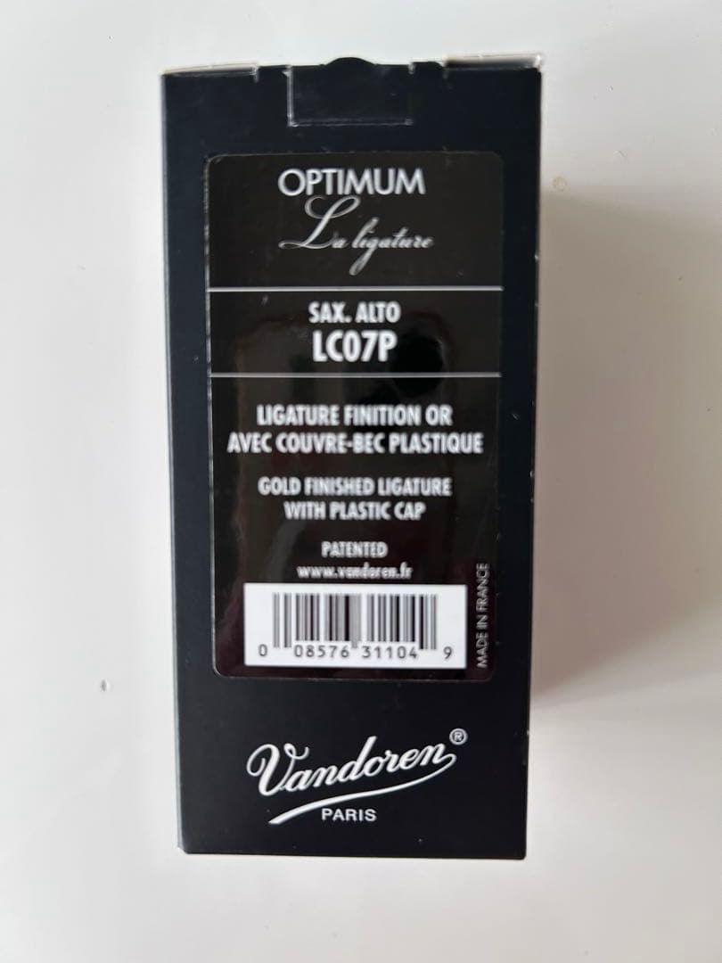 VANDOREN アルトサックス　リガチャー バンドレン オプティマム GP