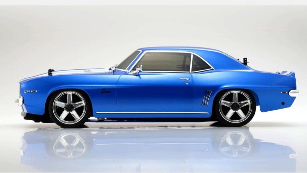 京商エンジンRC1969年式シボレーカマロルマンブルーレディセット
