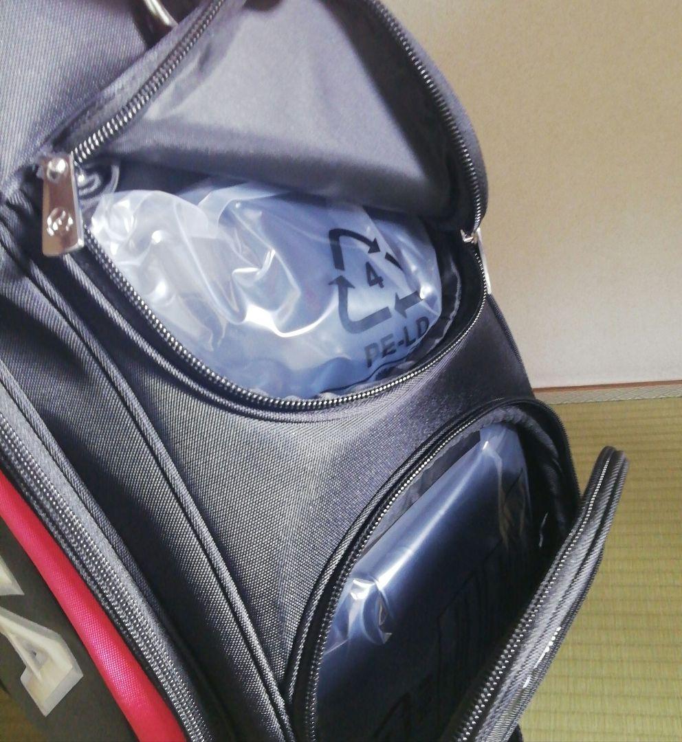 HONMA キャディバッグ 黒/赤　新品