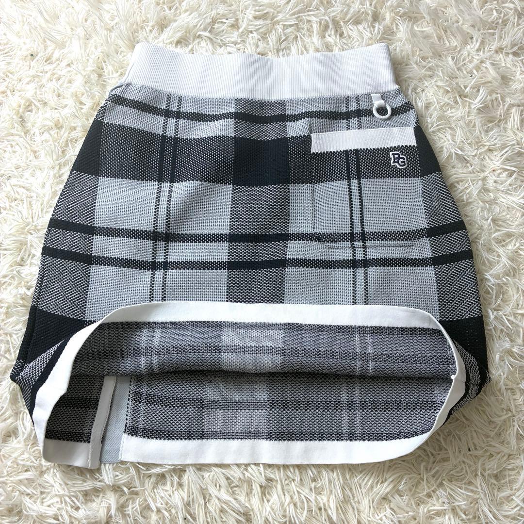 パーリーゲイツ 秋冬 レディース ゴルフウェア セットアップ チェック Sサイズ