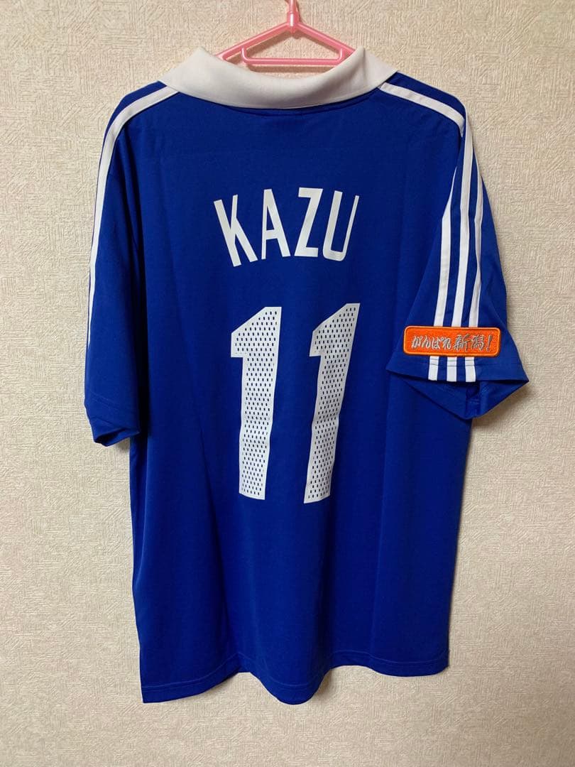 三浦知良選手ZICO JAPAN DREAM TEAMユニフォームKAZU