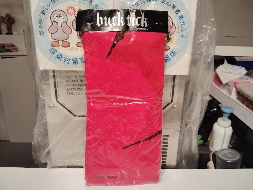 昭和レトロ★当時物 ロックバンド BUCK-TICK バンダナ★櫻井敦司 今井寿
