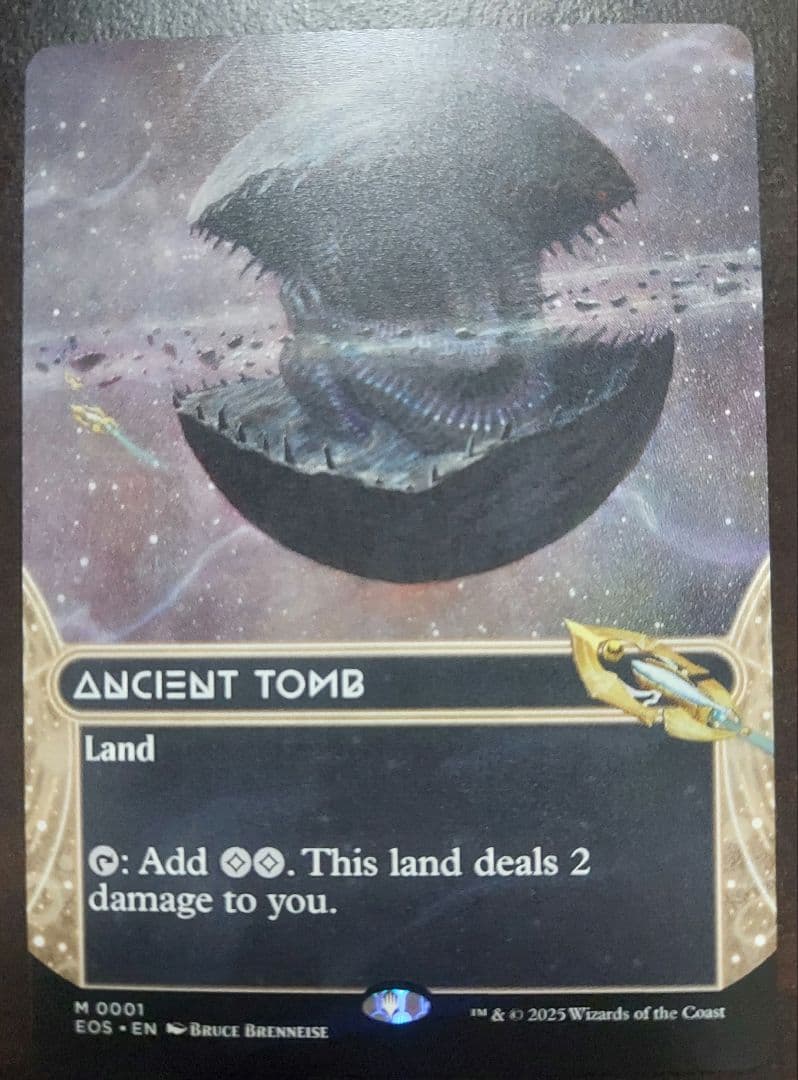 MTG 古えの墳墓 Ancient Tomb EOE ボーダーレス 英語