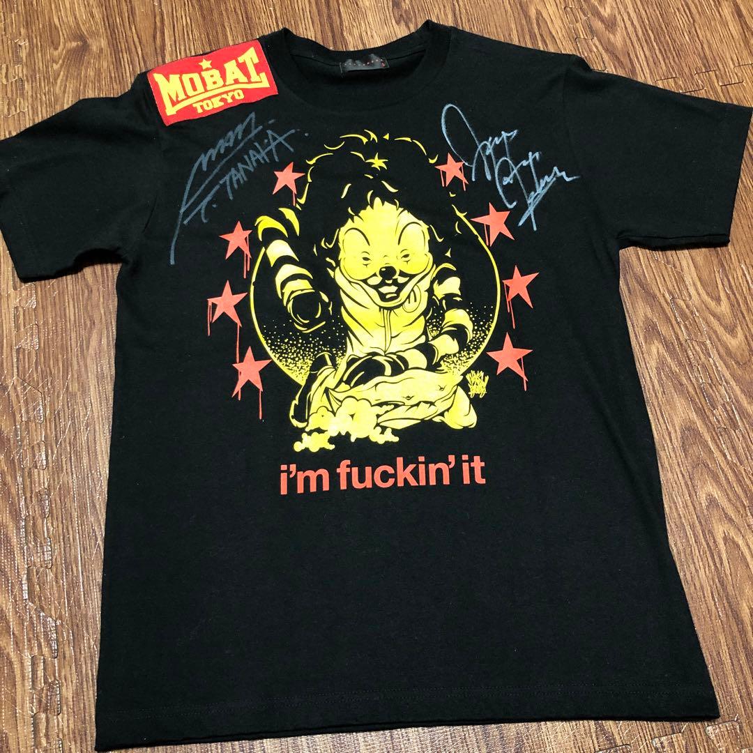 希少！　マンウィズ　サイン入りTシャツ　ジャンケンジョニー　トーキョータナカ