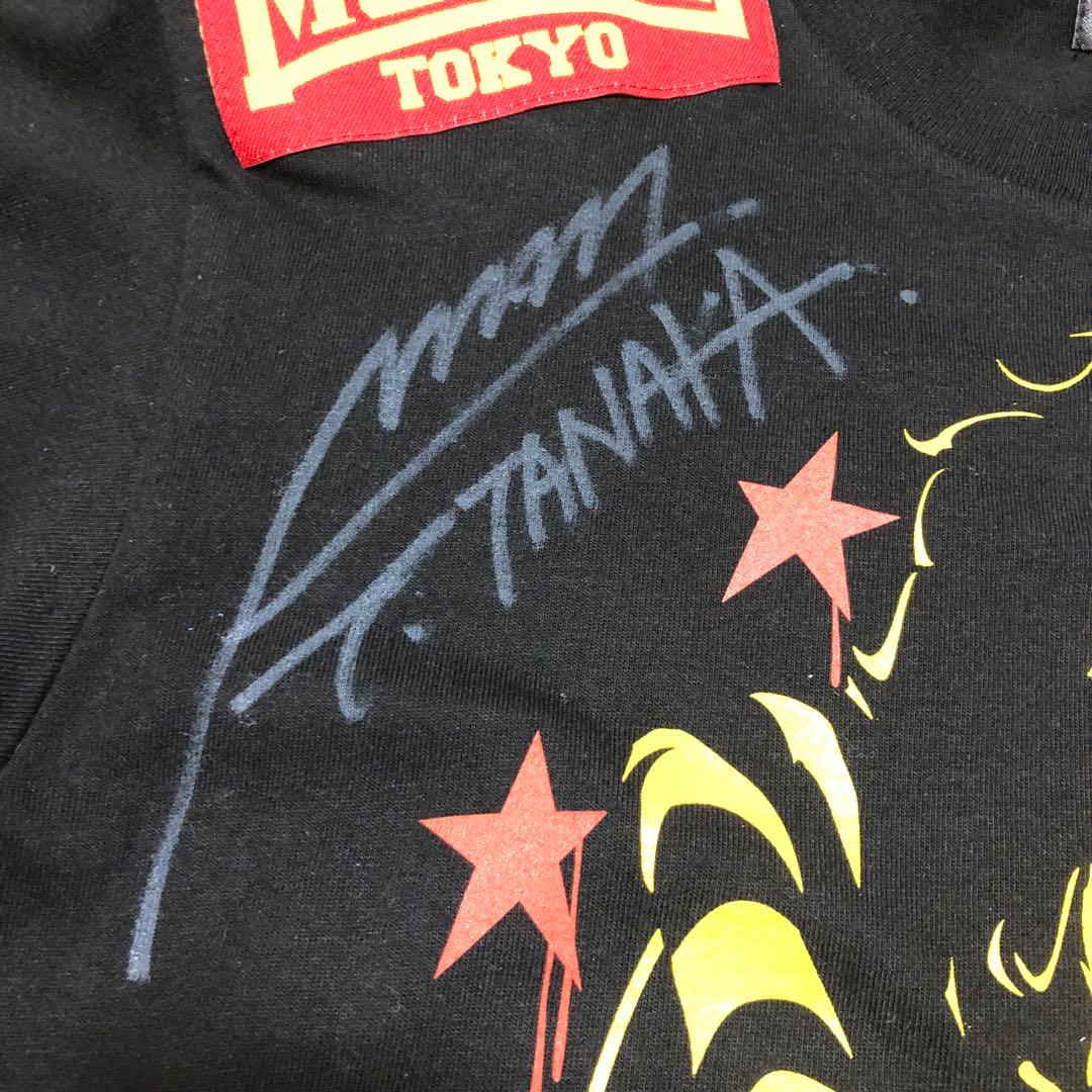 希少！　マンウィズ　サイン入りTシャツ　ジャンケンジョニー　トーキョータナカ