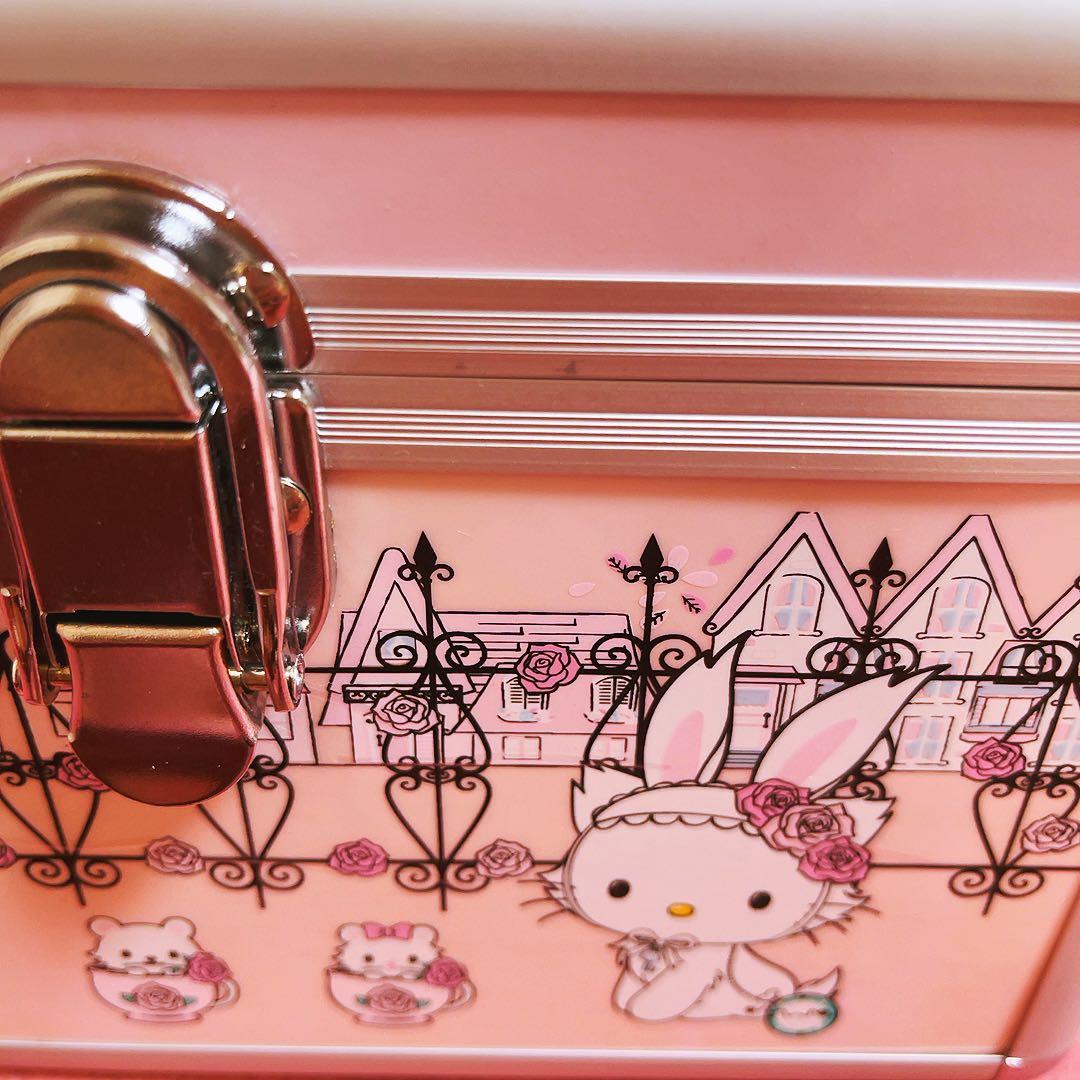 希少レア　チャーミーキティ　ウサミミ　コスメボックス　収納ケース　サンリオ