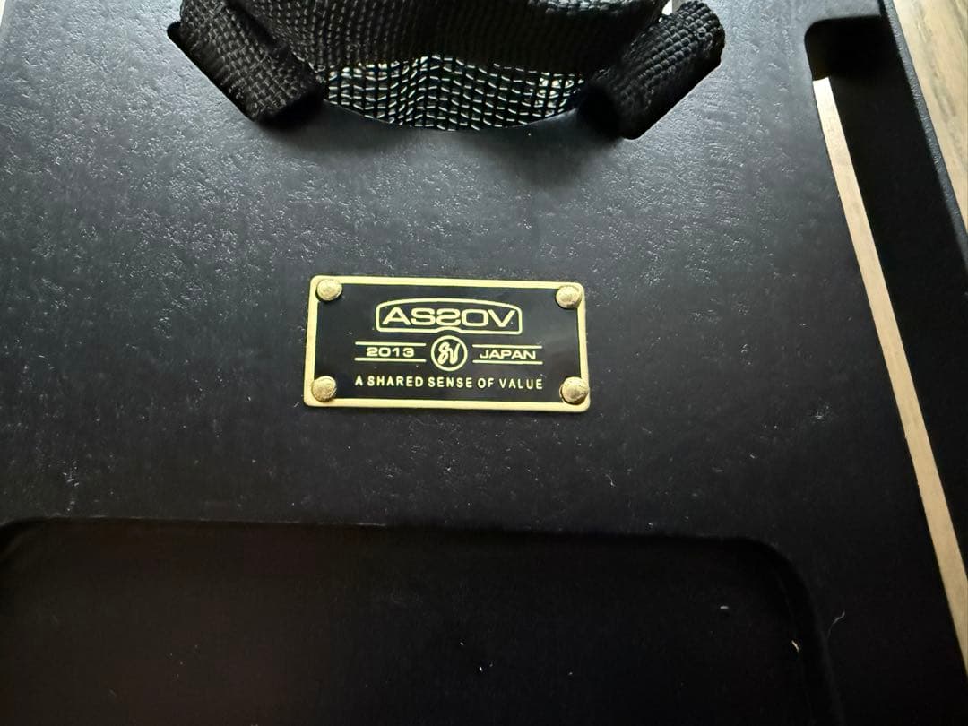 AS2OV チェアサイドテーブル SIDE TABLE ブラック仕様