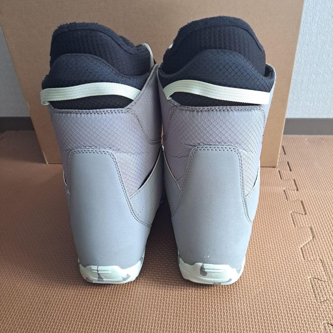 BURTON ZIPLINE 子ども用スノーボードブーツ グレー