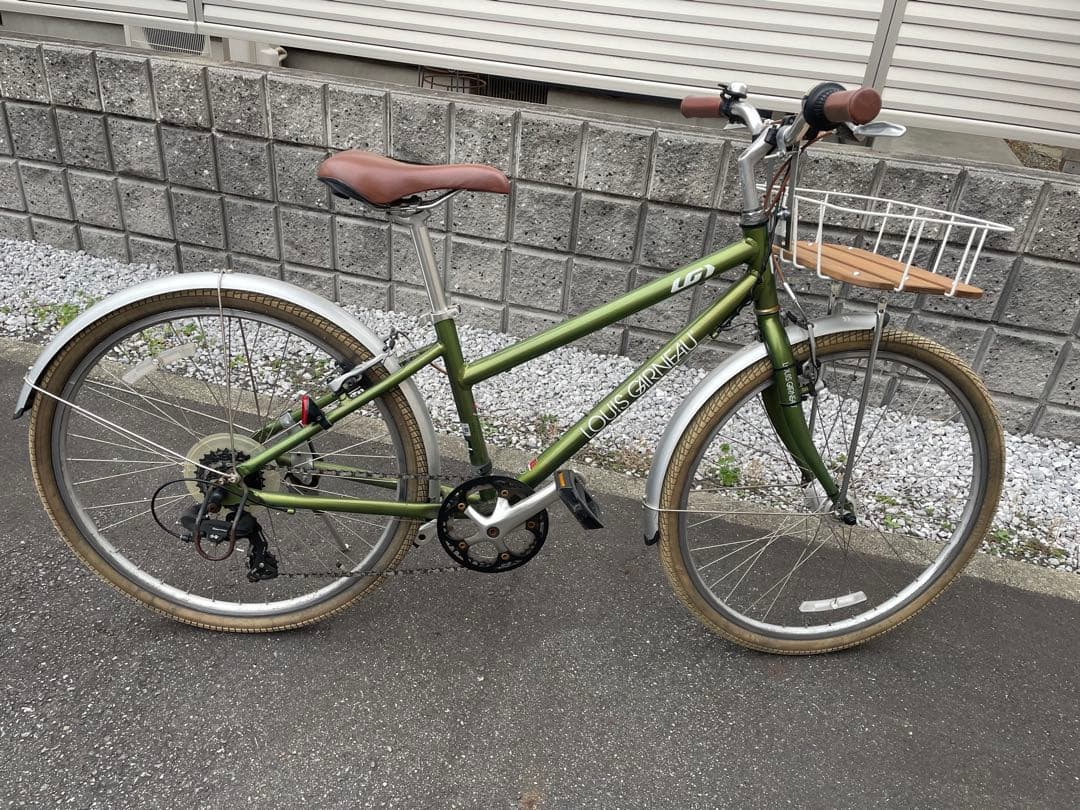 【値下げ直接受取】LOUIS GARNEAU クロスバイク 26インチ 7段変速