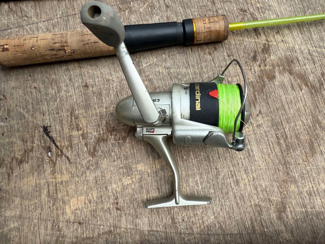 【釣りセット】ロッド3本＋リール2台＋ロッドケース付き