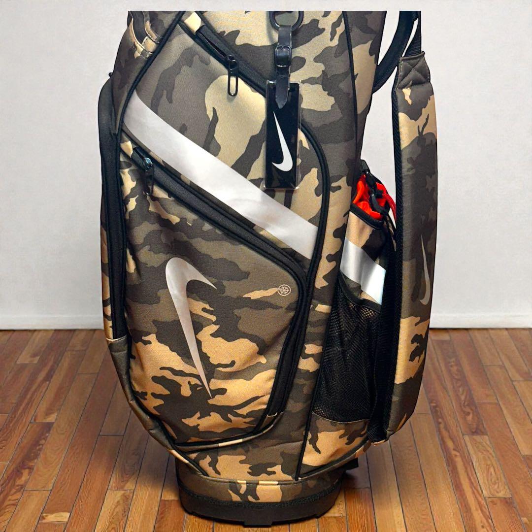 ほぼ未使用級❣️極美品✨NIKE ゴルフ キャディバッグ 14分割 カモフラ 迷彩