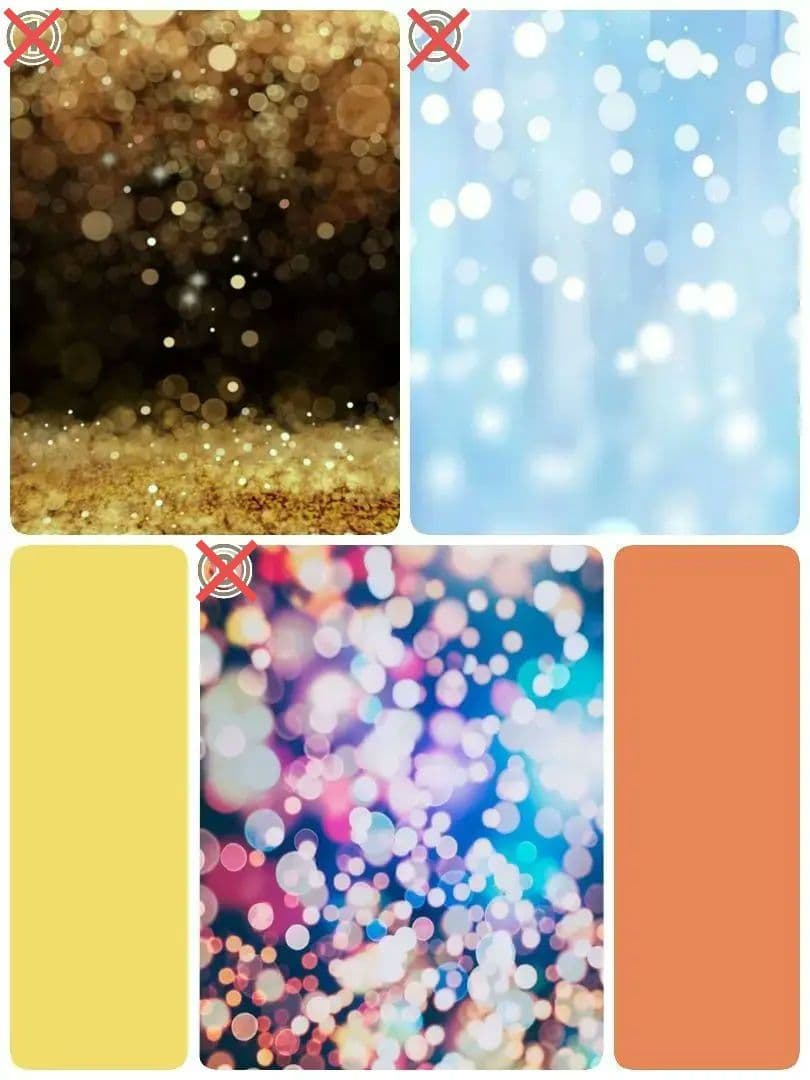 背景布【ぼかしJ】サンプル　ペット撮影用フォトブース　1月　玉ボケ　幻想的