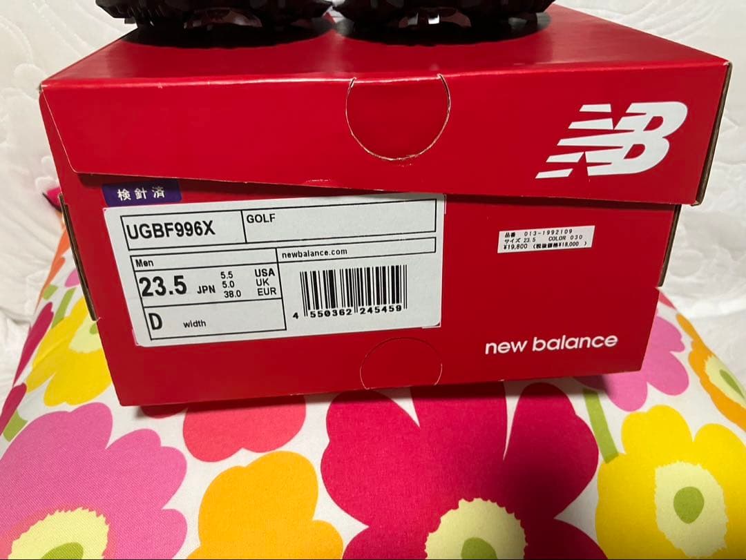 new balance UGBF996X ゴルフシューズ 23.5cm