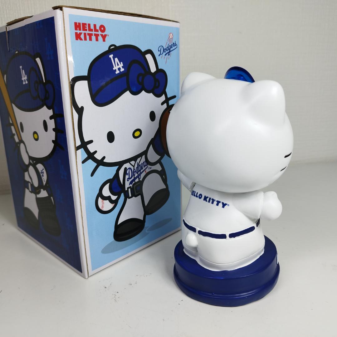 ドジャース ハロー キティ ボブルヘッド フィギュア 大谷翔平 球場配 I308