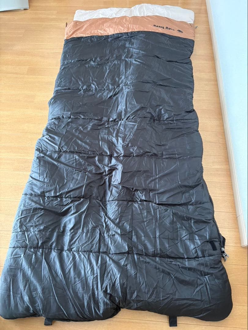 Bears Rock ねぶくろん ブラック 寝袋 TX-701