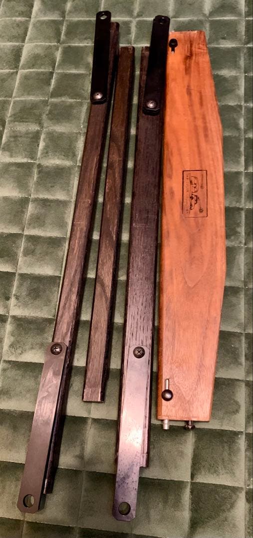 ま*ん様 outsidein カチャカチャチェア カーミットチェア ブラックエデ