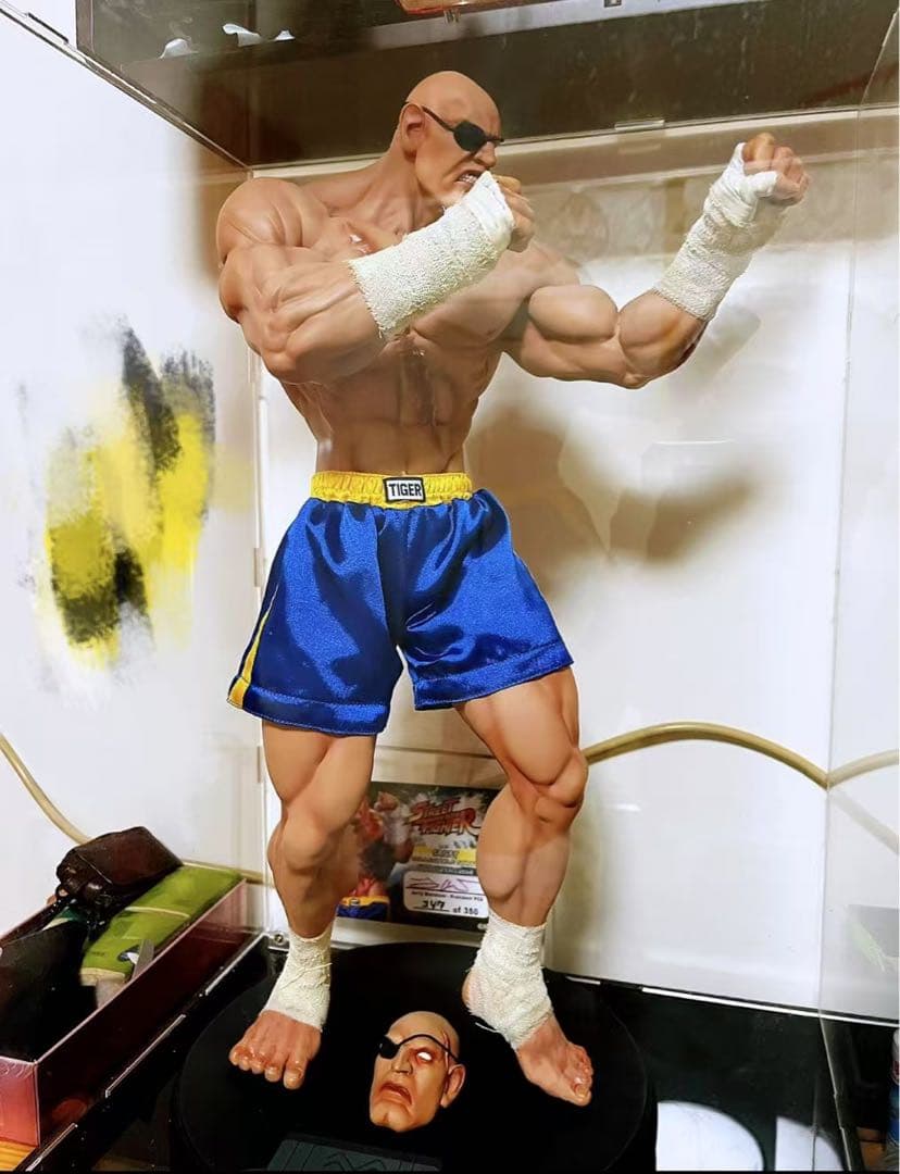 ストリートファイター PCS サガット 1/4 EX版 スタチュー フィギュア