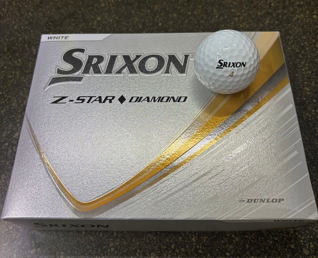 【値下げ】２ダース スリクソンZ-STAR ダイヤモンド ホワイト2025モデル