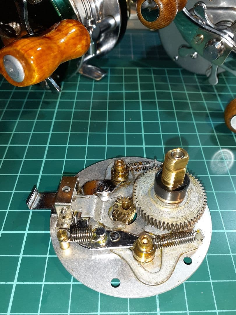 アブガルシア ABUアンバサダー5000Dギアプレート一式、ハイギアキットセット